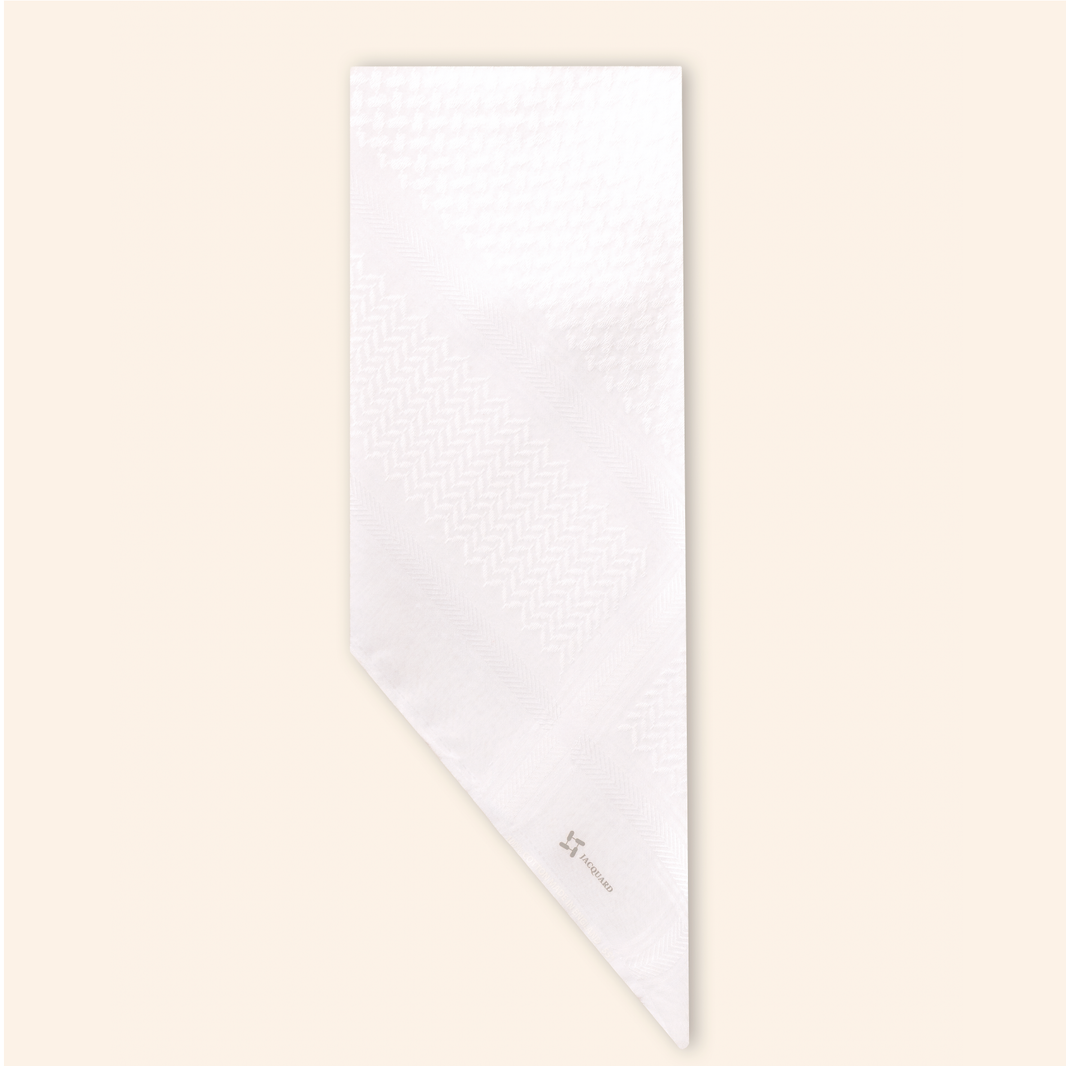 White Herringbone