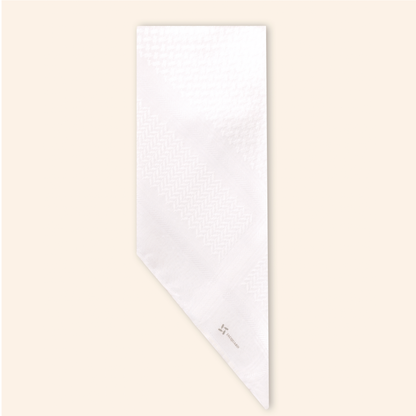 White Herringbone